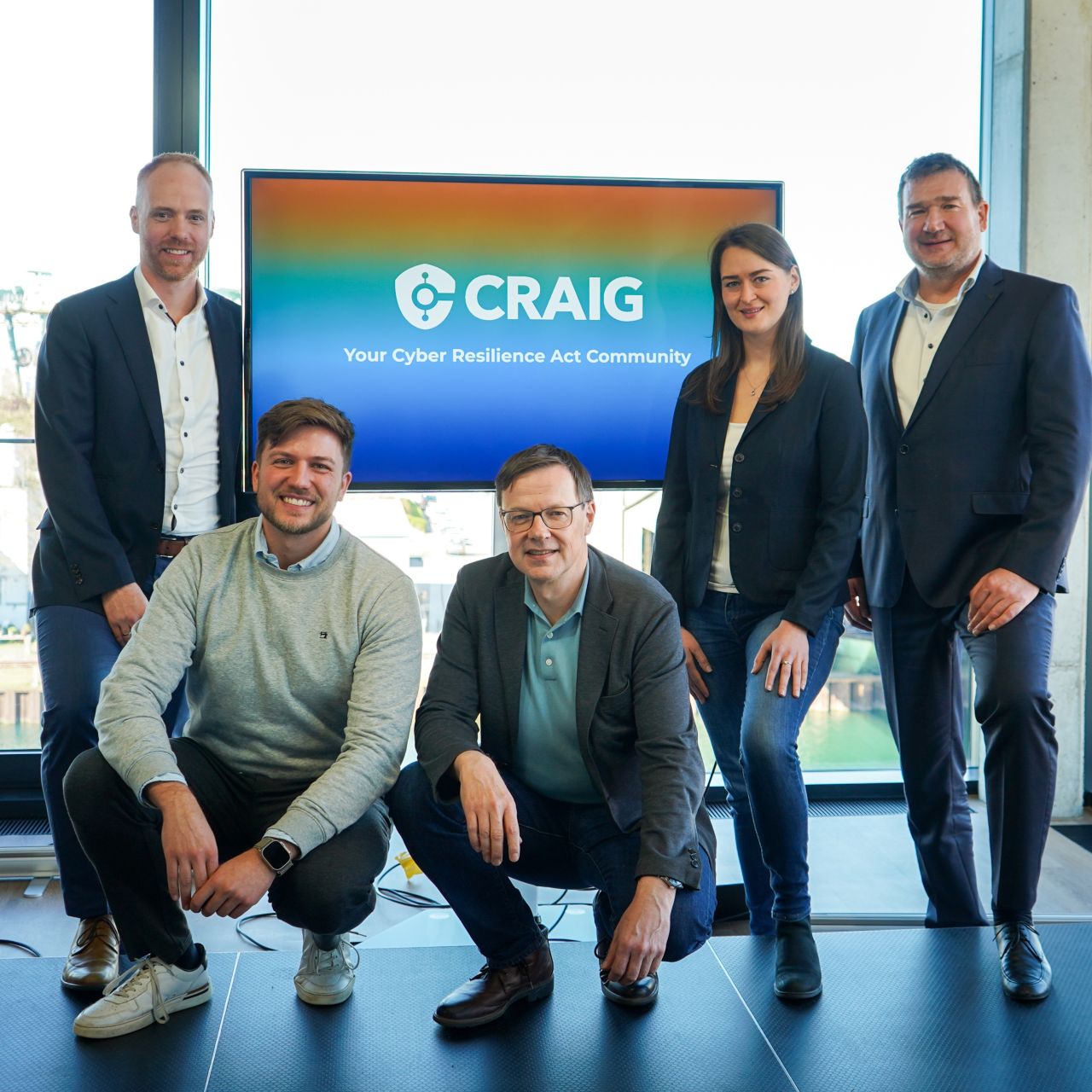 Die CRAIG-Gründer beim itemis PODIUM in Dortmund