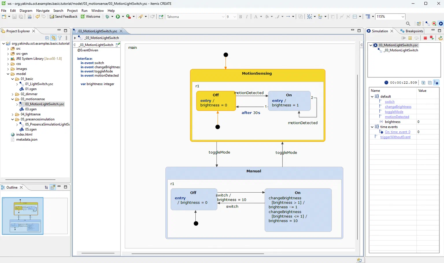 itemis CREATE as Eclipse Application