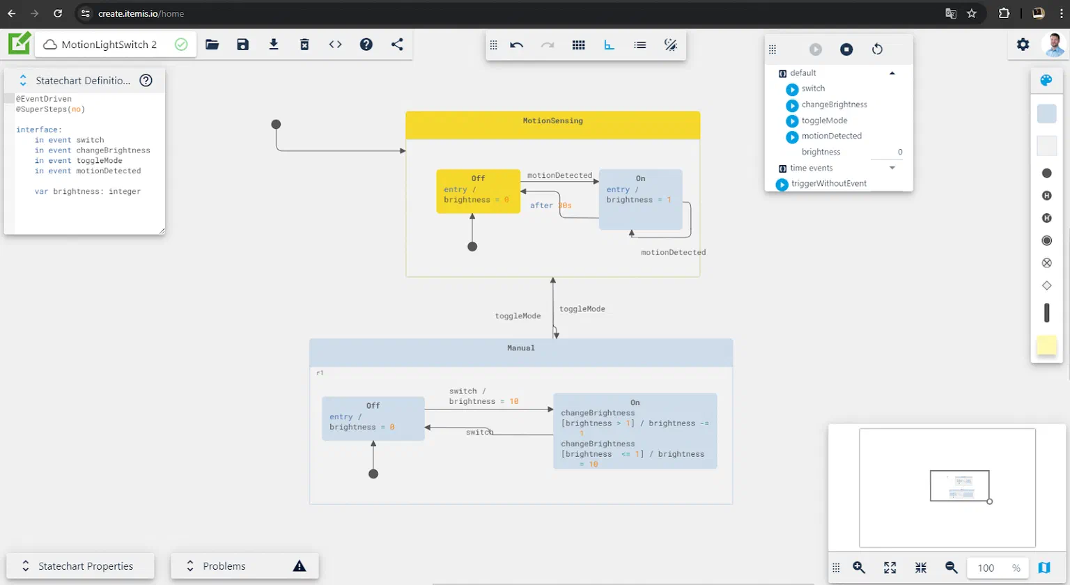 itemis CREATE as a web application